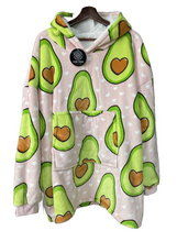 Load image into Gallery viewer, Casa Rosso Panda Avocado Hoodie - 036004