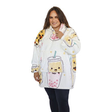 Load image into Gallery viewer, Casa Rosso Panda Bubble Tea Hoodie - 036208