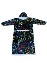 Load image into Gallery viewer, Casa Rosso Panda Black Gamer Jumbo Hoodie - 036223