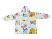 Load image into Gallery viewer, Casa Rosso Panda Multi Kitty Hoodie - 036255