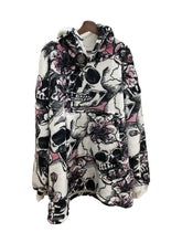 Load image into Gallery viewer, Casa Rosso Panda Floral Gothic Hoodie - 036257
