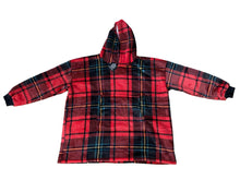 Load image into Gallery viewer, Casa Rosso Panda Flanno Hoodie - 036260