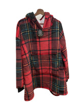 Load image into Gallery viewer, Casa Rosso Panda Flanno Hoodie - 036260