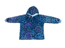 Load image into Gallery viewer, Casa Rosso Panda Aqua Turtle Kid Hoodie - 036264