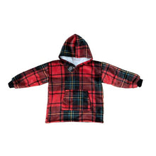 Load image into Gallery viewer, Casa Rosso Panda Flanno Kid Hoodie - 036268