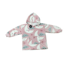 Load image into Gallery viewer, Casa Rosso Panda Moon & Cloud Kid Hoodie - 036270