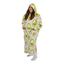 Load image into Gallery viewer, Casa Rosso Panda Avocado Jumbo Hoodie - 036271