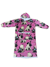 Load image into Gallery viewer, Casa Rosso Panda Pug Party Jumbo Hoodie - 036276
