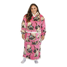 Load image into Gallery viewer, Casa Rosso Panda Pug Party Jumbo Hoodie - 036276