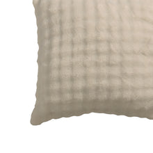Load image into Gallery viewer, Casa Rosso Bubble Flannel Cushion Taupe 45X45CM - 655134