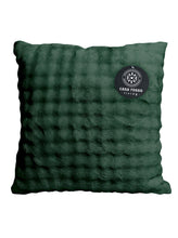 Load image into Gallery viewer, Casa Rosso Bubble Flannel Cushion Emerald 45X45CM - 655135