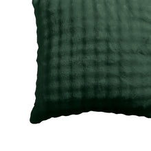 Load image into Gallery viewer, Casa Rosso Bubble Flannel Cushion Emerald 45X45CM - 655135