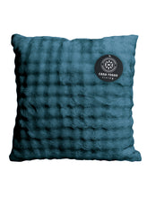 Load image into Gallery viewer, Casa Rosso Bubble Flannel Cushion Blue Sapphire 45X45CM - 655136