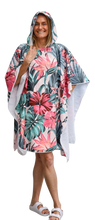 Load image into Gallery viewer, CR Hoodie Towel Plus Hood Tropical Hibiscus 90X120CM - 662074