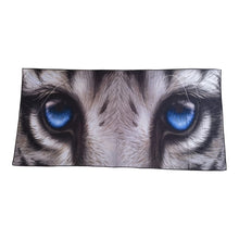 Load image into Gallery viewer, CR Beach Towel Blue Eye/Tiger 180X90CM - 662079