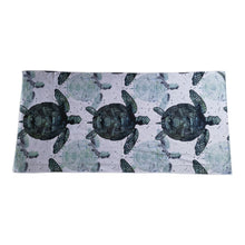 Load image into Gallery viewer, CR Beach Towel Turtle/Palm Tree 180X90CM - 662080