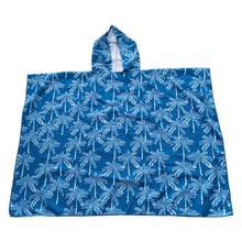 Load image into Gallery viewer, CR Hoodie Towel Plus Hood Indigo Palms 90X120CM - 662132