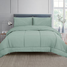 Load image into Gallery viewer, Casa Rosso Wash Comforter Set Sage Green QB 210X210CM - 664132
