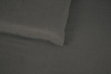 Load image into Gallery viewer, Casa Rosso Bamboo Sheet Set Charcoal QB 240X260CM - 664136