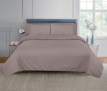 Load image into Gallery viewer, Casa Rosso Bamboo Sheet Set Mauve QB 240X260CM - 664140