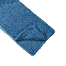 Load image into Gallery viewer, Casa Rosso Sherpa Blanket KB Blue Sapphire 220X240CM - 664154