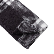 Load image into Gallery viewer, Casa Rosso Sherpa Check Blanket KB Grey 220X240CM - 664211