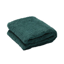 Load image into Gallery viewer, Casa Rosso Sherpa Throw Forest Green 127X152CM - 664221