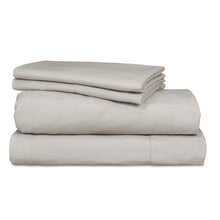 Load image into Gallery viewer, Ardor Boudoir Vintage Washed Sheet Set KB Grey - 664334