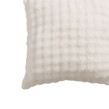 Load image into Gallery viewer, Casa Rosso Bubble Flannel Cushion Ivory 45X45CM - 664517