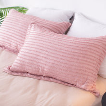 Load image into Gallery viewer, Casa Rosso Wicking 2Pcs Pillow Cases Pink 48X73+5CM - 664536