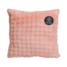Load image into Gallery viewer, Casa Rosso Bubble Flannel Cushion Pink 45X45CM - 664551