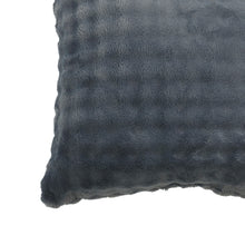 Load image into Gallery viewer, Casa Rosso Bubble Flannel Cushion Charcoal 45X45CM - 664554
