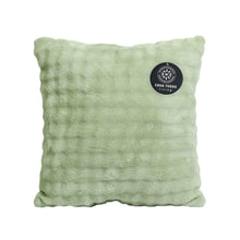 Load image into Gallery viewer, Casa Rosso Bubble Flannel Cushion Sage Green 45X45CM - 664557