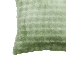 Load image into Gallery viewer, Casa Rosso Bubble Flannel Cushion Sage Green 45X45CM - 664557