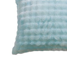 Load image into Gallery viewer, Casa Rosso Bubble Flannel Cushion Winter Blue 45X45CM - 664574