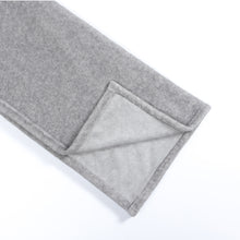 Load image into Gallery viewer, Casa Rosso Melange Coral Throw Light Grey 127X152CM - 664737
