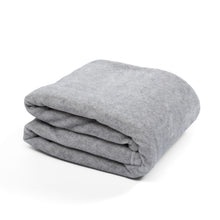 Load image into Gallery viewer, Casa Rosso Melange Coral Throw Light Grey 127X152CM - 664737