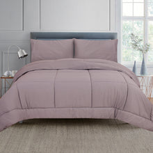 Load image into Gallery viewer, Casa Rosso Wash Comforter Set Mauve QB 210X210CM - 664933