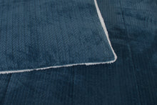 Load image into Gallery viewer, Casa Rosso Jacherr Sherpa Comforter Set Blue KB 240X240CM - 665053