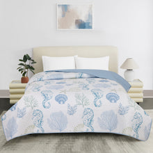 Load image into Gallery viewer, Casa Rosso Vintage Quilt Pinsonic Undersea KB 235X265CM - 665776