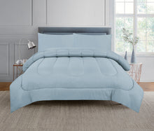 Load image into Gallery viewer, Casa Rosso Comforter Set Winter Blue QB 210X210CM - 665821