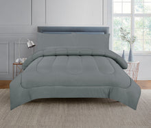 Load image into Gallery viewer, Casa Rosso Comforter Set Dove Grey QB 210X210CM - 665823