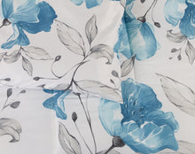 Load image into Gallery viewer, Casa Rosso Comforter Set Blue Magnolia QB 210X210CM - 665827