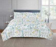 Load image into Gallery viewer, Casa Rosso Comforter Set Yellow Flora KB 240X240CM - 665832
