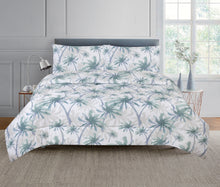 Load image into Gallery viewer, Casa Rosso Comforter Set Palm Mist QB 210X210CM - 665833