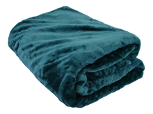 Load image into Gallery viewer, Casa Rosso Mink Blanket KB Deep Lake 215X260CM - 666664