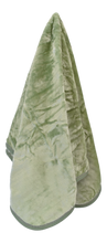 Load image into Gallery viewer, Casa Rosso Mink Throw Sage Green 127X152CM - 666094