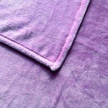 Load image into Gallery viewer, CR Flannel Throw Dusty Pink 127X152CM - 666126