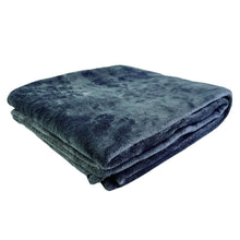 Load image into Gallery viewer, CR Flannel Throw Charcoal 127X152CM - 666129