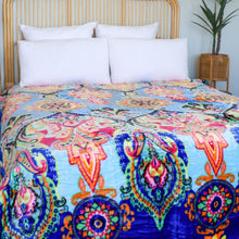 Load image into Gallery viewer, Casa Rosso Mink Blanket QB Indian Bright 200X240CM - 666586